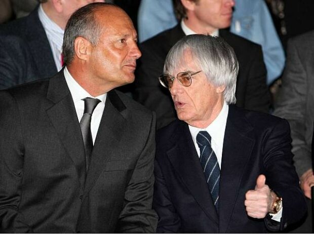 Ron Dennis und Bernie Ecclestone Ron Dennis und Bernie Ecclestone