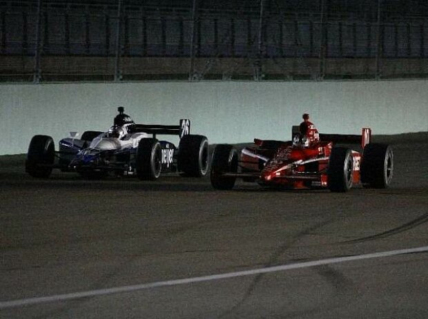 Titel-Bild zur News: Marco Andretti und Dan Wheldon