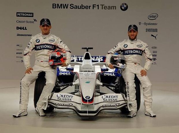 Robert Kubica und Nick Heidfeld