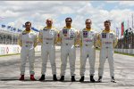 Tiago Monteiro Jordi Gené Gabriele Tarquini Rickard Rydell Yvan Muller (SEAT) 