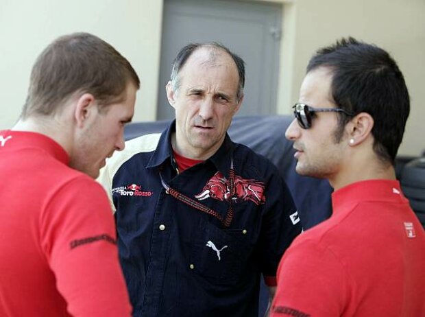 Scott Speed, Franz Tost und Vitantonio Liuzzi