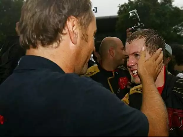Gerhard Berger und Sebastian Vettel Titel-Bild zur News: Gerhard Berger und Sebastian Vettel