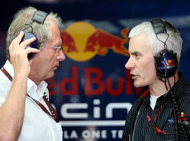 Helmut Marko und Geoff Willis