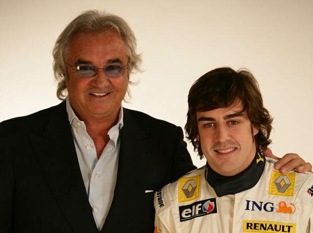 Flavio Briatore und Fernando Alonso