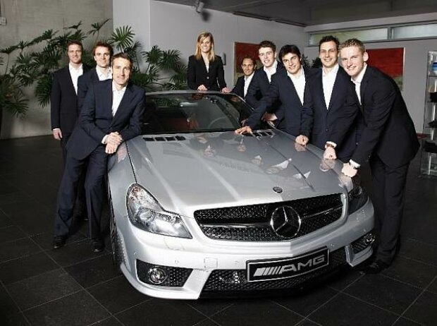 Titel-Bild zur News: Mercedes DTM Fahrerkader 2008
