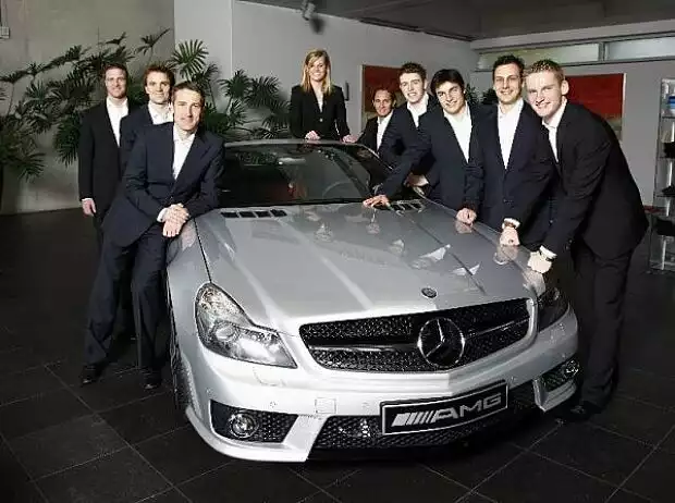 Mercedes DTM Fahrerkader 2008 Titel-Bild zur News: Mercedes DTM Fahrerkader 2008