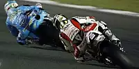 Loris Capirossi vor Randy de Puniet