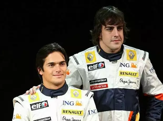 Nelson Piquet jun, Fernando Alonso Titel-Bild zur News: Nelson Piquet jun, Fernando Alonso
