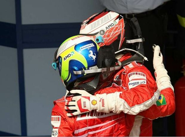 Felipe Massa und Kimi Räikkönen Felipe Massa und Kimi Räikkönen