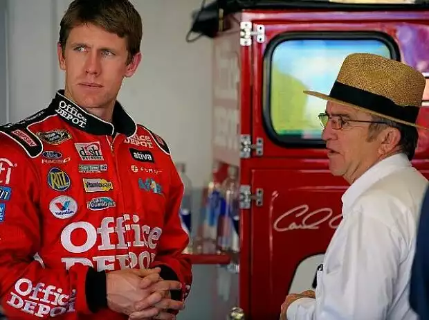 Carl Edwards Jack Roush Titel-Bild zur News: Carl Edwards Jack Roush