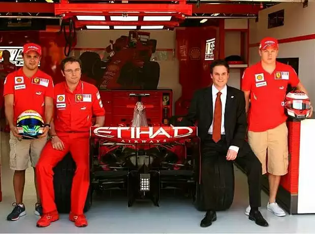 Etihad und Ferrari Titel-Bild zur News: Etihad und Ferrari
