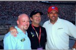 2006: Eric Clapton mit Todd Bodine und Ted Musgrave