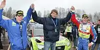 Jarmo Lehtinen, Marcus Grönholm, Jari-Matti Latvala