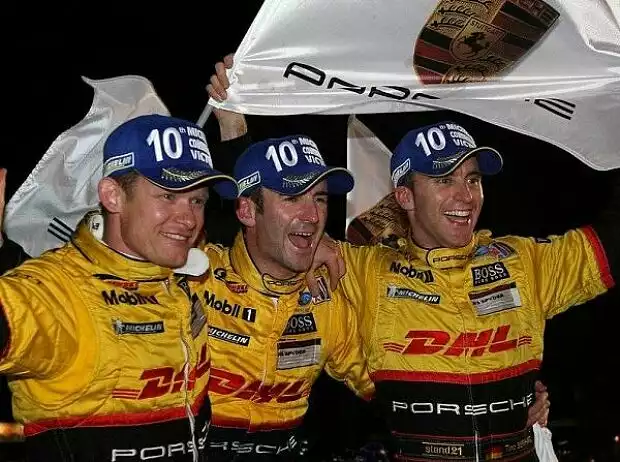 Emmanuel Collard, Romain Dumas, Timo Bernhard Titel-Bild zur News: Emmanuel Collard, Romain Dumas, Timo Bernhard