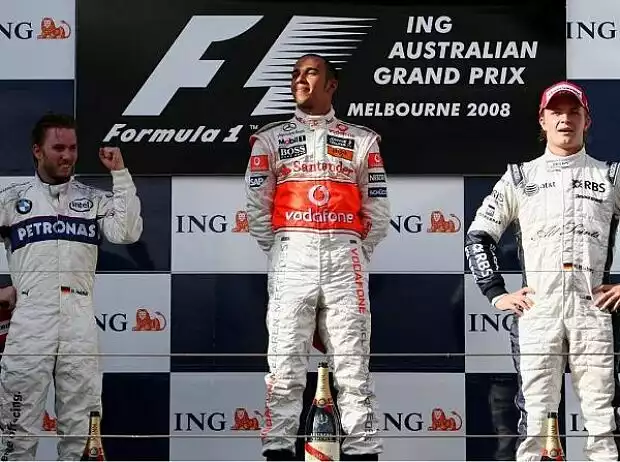 Titel-Bild zur News: Podium in Australien 2008