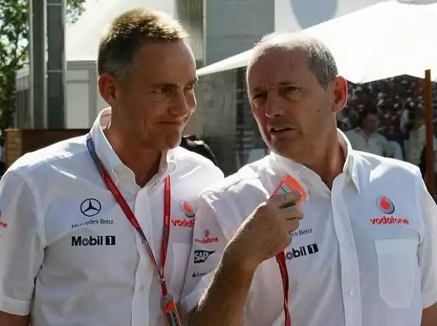 Titel-Bild zur News: Martin Whitmarsh und Ron Dennis