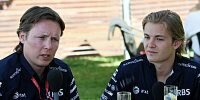 Sam Michael und Nico Rosberg