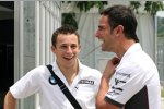 Christian Klien (BMW Sauber F1 Team) und Vitantonio Liuzzi (Force India) 
