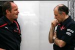Gerhard Berger (Teamanteilseigner) und Franz Tost (Teamchef) (Toro Rosso) 