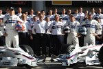 Gruppenbild des BMW Sauber F1 Teams