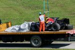 Das Auto von David Coulthard (Red Bull) 
