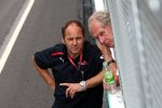 Gerhard Berger (Teamanteilseigner) und Helmut Marko (Motorsportchef) (Toro Rosso) 