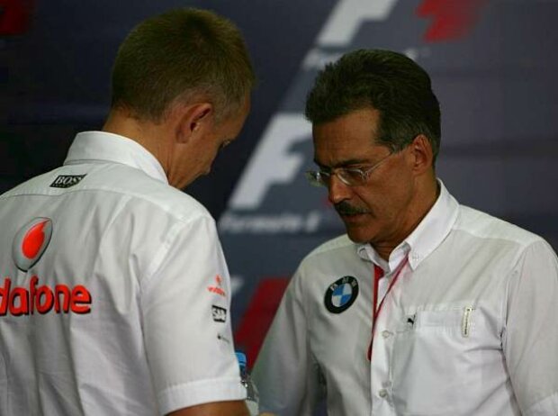 Martin Whitmarsh und Mario Theissen