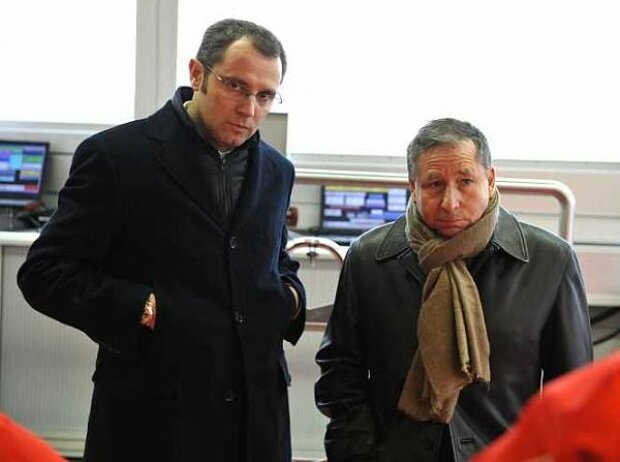 Stefano Domenicali und Jean Todt Stefano Domenicali und Jean Todt