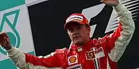 Bild zum Inhalt: Malaysia: "Iceman" Räikkönen gewinnt vor Kubica