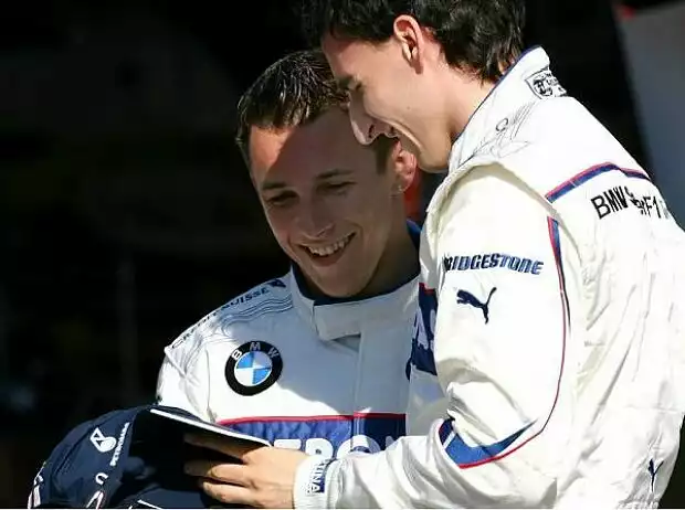 Titel-Bild zur News: Christian Klien und Robert Kubica