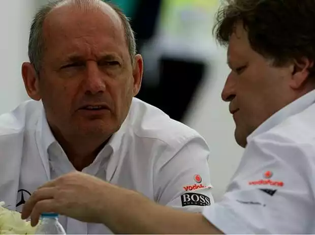 Titel-Bild zur News: Ron Dennis und Norbert Haug