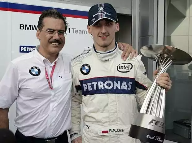 Mario Theissen und Robert Kubica Titel-Bild zur News: Mario Theissen und Robert Kubica