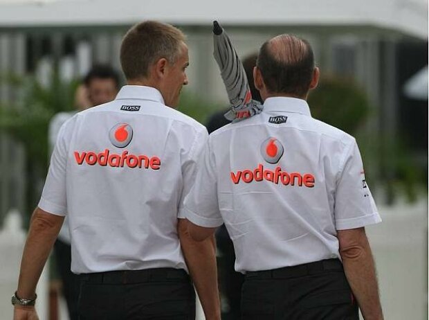 Martin Whitmarsh und Ron Dennis Martin Whitmarsh und Ron Dennis