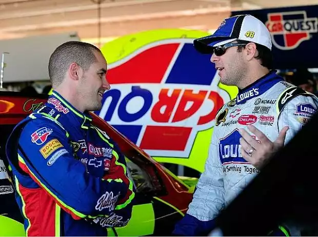 Jimmie Johnson, Casey Mears Titel-Bild zur News: Jimmie Johnson, Casey Mears