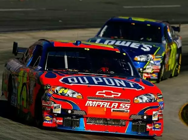 Jeff Gordon Jimmie Johnson Titel-Bild zur News: Jeff Gordon Jimmie Johnson