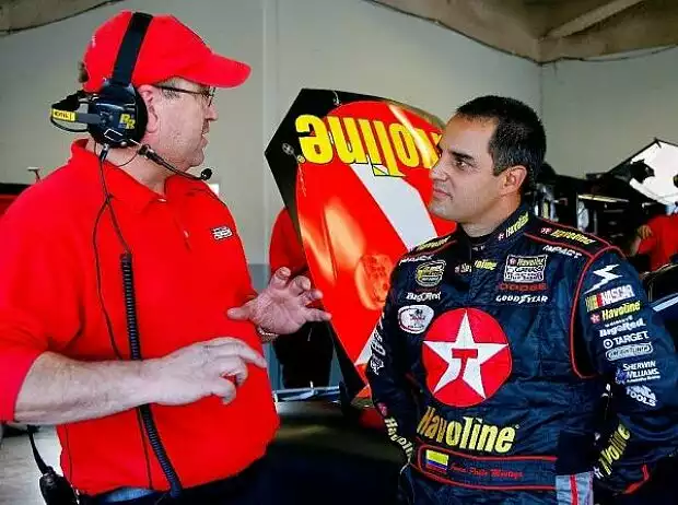 Juan Pablo Montoya Donnie Wingo Titel-Bild zur News: Juan Pablo Montoya Donnie Wingo