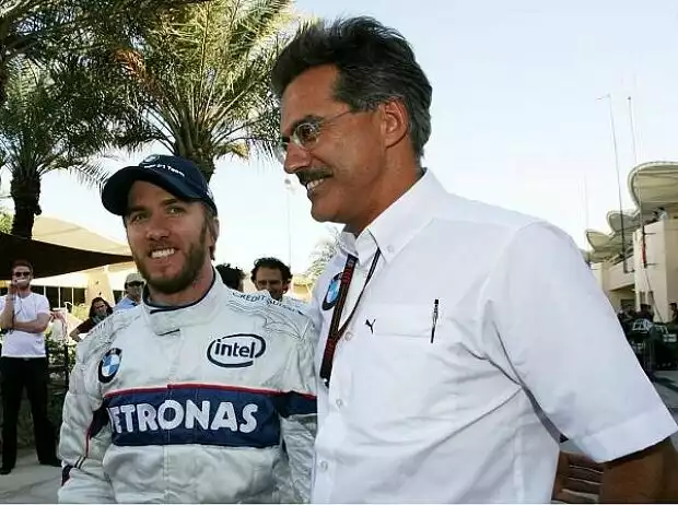 Nick Heidfeld und Mario Theissen Titel-Bild zur News: Nick Heidfeld und Mario Theissen