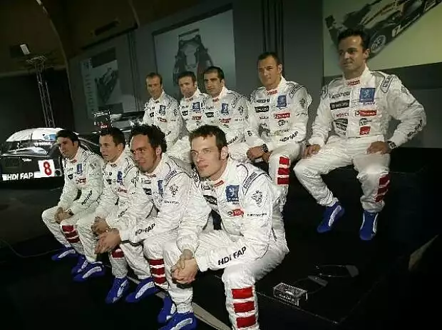 Titel-Bild zur News: Peugeot Fahrer Le Mans 2008