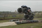  Clint Bowyer im Monster-Truck 