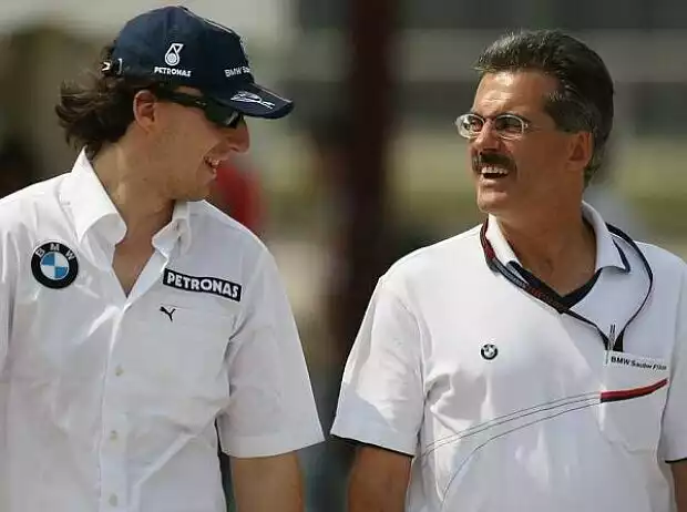 Titel-Bild zur News: Robert Kubica und Mario Theissen