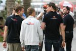 Sébastien Bourdais, Sebastian Vettel (Toro Rosso) und David Coulthard (Red Bull) 