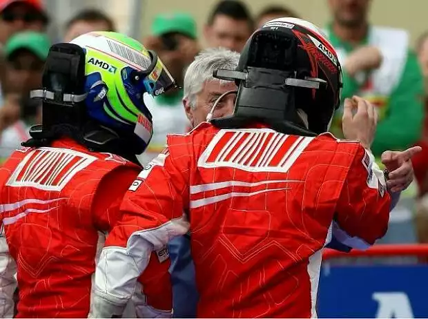 Felipe Massa und Kimi Räikkönen Titel-Bild zur News: Felipe Massa und Kimi Räikkönen