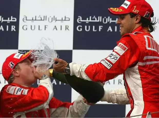 Titel-Bild zur News: Kimi Räikkönen; Felipe Massa