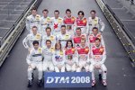 Gruppenbild der DTM-Fahrer