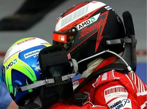 Felipe Massa und Kimi Räikkönen Titel-Bild zur News: Felipe Massa und Kimi Räikkönen