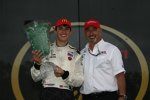  Graham Rahal mit Vater Bobby