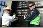 Carl Edwards mit Jack Roush