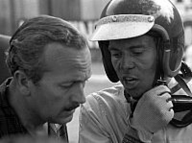 Colin Chapman und Jim Clark