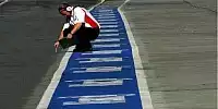 Allianz-Werbung in der Boxengasse