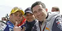 Alvaro Bautista und Jorge Martinez